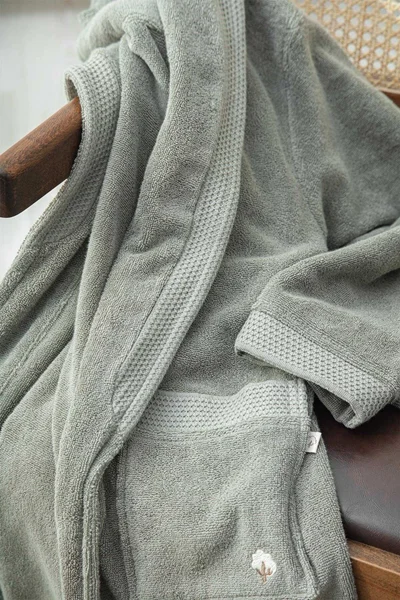 حوله پالتویی زنانه اکوکاتن مدل  PURE COTTON WOMAN ECOCOTTON سایز L