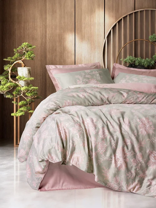 سرویس کاور روتختی کتان باکس کوئین BETULA PUDRA COTTON BOX