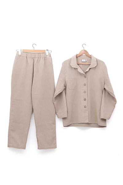 پیژامه لباس خواب اکوکاتن مدل MELSA دوتکه