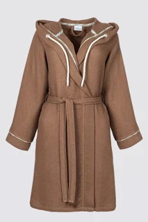 حوله پالتویی زنانه اکوکاتن مدل NAIA WOMAN ECOCOTTON سایز L