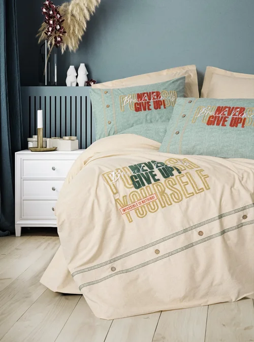 سرویس کاور روتختی کتون باکس کوئین FORWARD BEJ COTTON BOX