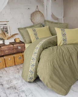 سرویس کاور روتختی کتون باکس دونفره ELOWEN SARI COTTON BOX