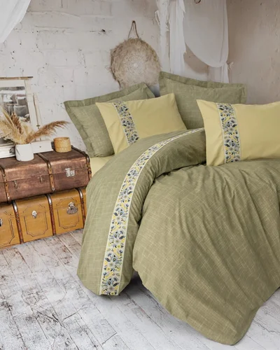 سرویس کاور روتختی کتون باکس دونفره ELOWEN SARI COTTON BOX