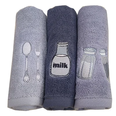 حوله آشپز خانه سه تکه نارین ساپ مدل MILK
