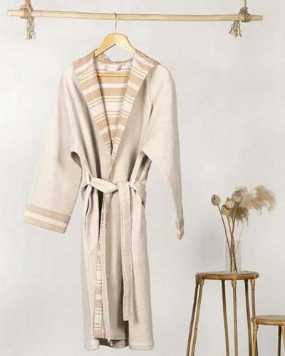 حوله پالتویی زنانه اکوکاتن مدل MILA WOMAN ECOCOTTON سایز L