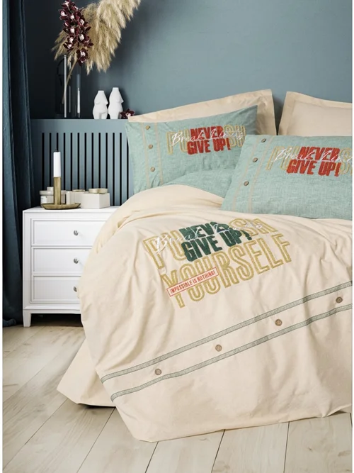 سرویس کاور روتختی کتون باکس سینگل FORWARD BEJ COTTON BOX