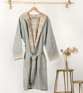 حوله پالتویی زنانه اکوکاتن ECOCOTTON مدل MILA WOMAN سایز M