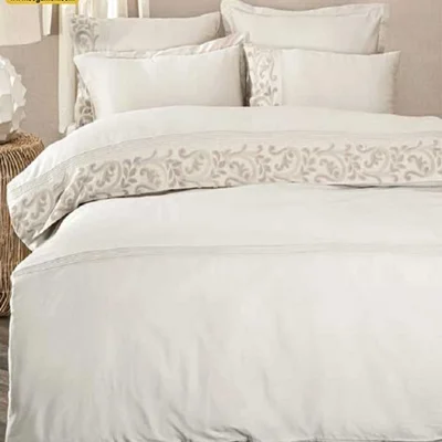 سرویس کاور روتختی اکوکاتن کینگ YADE CREAM ECOCOTTON