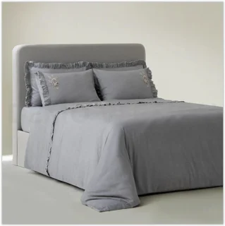 سرویس کاور روتختی اکوکاتن کینگ ZAIRA GRI ECOCOTTON