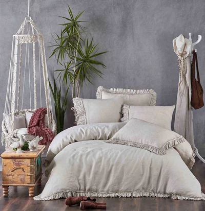 سرویس کاور روتختی اکوکاتن کینگ MIRANDA BEJ ECOCOTTON