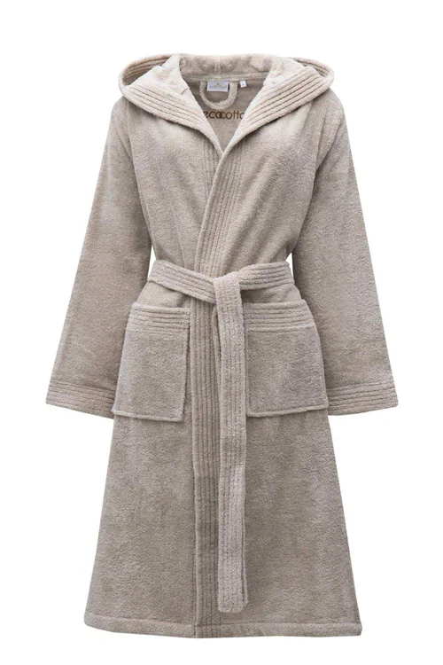 حوله پالتویی زنانه اکوکاتن مدل ECOSOFT WOMAN ECOCOTTON سایز M