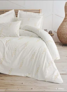 سرویس کاور روتختی کتون باکس دونفره FEYA BEJ COTTON BOX