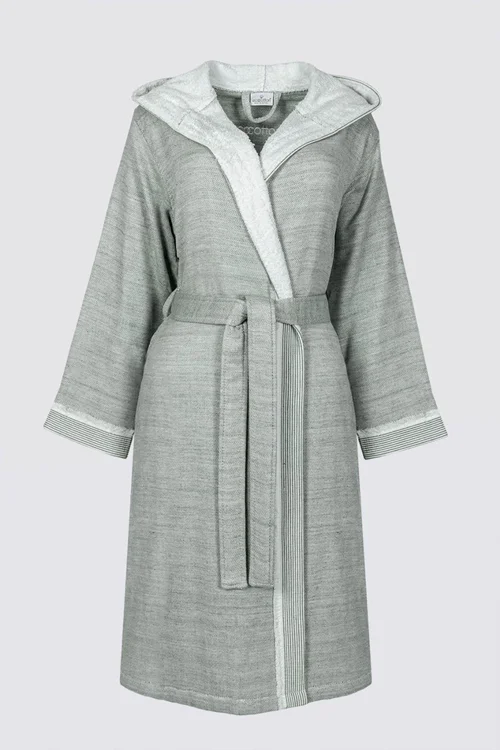 حوله پالتویی زنانه اکوکاتن مدل HASNA WOMAN ECOCOTTON سایز M