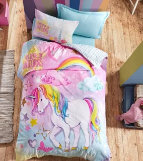 سرویس کاور روتختی کتون باکس سینگلJUNIOR DREAM MINT COTTON BOX